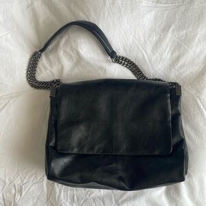 Zara shoulder bag faux leather chain strap